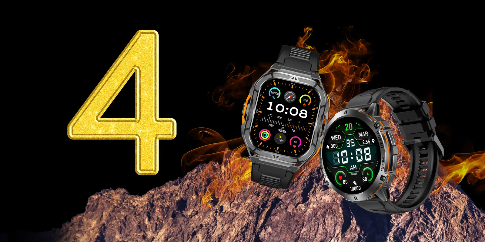Smartwatch Bruto de Verdade